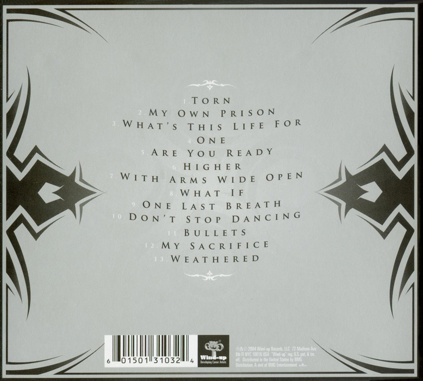 Creed  Greatest Hits  inside